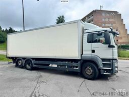MAN TGS 26.400 6x2 Box truck w/ Full side opening. WAT