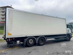 MAN TGS 26.400 6x2 Box truck w/ Full side opening. WAT