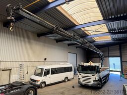 Autogru Scania P380 8X4 + CRANE HIAB 244 E-7 - PLATFORM 7m00 -...