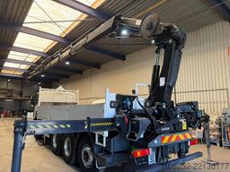 Scania P380 8X4 + CRANE HIAB 244 E-7 - PLATFORM 7m00 -...