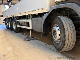 Scania P380 8X4 + CRANE HIAB 244 E-7 - PLATFORM 7m00 -...