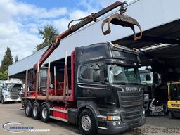 Trasportatore di legname Scania R620 V8 8x4, Kesla 2012T, Euro 5