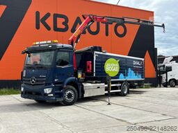 Corpo aperto Mercedes-Benz Actros 1830 4x2 CNG PK 12.501 / BOX L=7197 mm