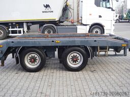 Elbo trailer for a hooklift truck