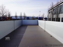 Krone Construction trailer /Flatbed 18 pallets