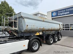 Schwarzmüller 3Achs Stahl Rundmulde Lift Schütte TÜV 04 2027