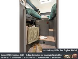 LAIKA Kosmo L 409 3,65 t, Hubbett, TV, Fahrradtr.