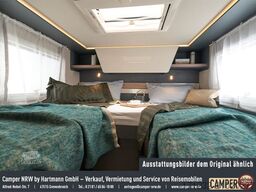 LAIKA Kosmo L 409 3,65 t, Hubbett, TV, Fahrradtr.