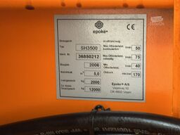 Sirius SH 3500 Salzstreuer SH 3500 Salzstreuer, abrollbar, ca. 5m³