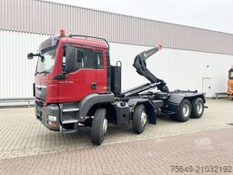 MAN TGS 35.480 8X4 BL TGS 35.400 8x4 BL, Schub-Knick bis 6,5m Container