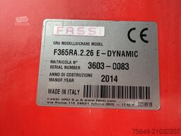 Mercedes-Benz Arocs 4151 K 8x4 Arocs 4151 K 8x4, Fassi Heckkran F 365 RA. 2.26 E Dynamic, Funk