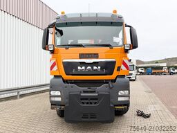 MAN TGS 28.400 6X4-4 BL TGS 28.400 6X4-4 BL, Winterdienstausstattung, Lenk-/Lift, Kran Palfinger PK12001-EH, Funk