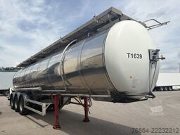 FELDBINDER LEBENSMITTELTANK, CA. 34.000L, 3 KAMMERN, TROMMELBREMSEN