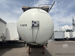 FELDBINDER LEBENSMITTELTANK, CA. 34.000L, 3 KAMMERN, TROMMELBREMSEN
