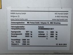 SCHMITZ PLANE, VARIOS, LIFTACHSE,  EDSCHA-VERDECK, UNFALLFAHRZEUG/FAHRBEREIT