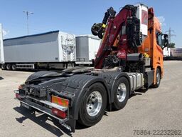 SCANIA R650 V8, 6X2, E6, LEDER, PENZ-CRANE 15Z - HOLZLADEKRAN