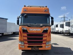 SCANIA R650 V8, 6X2, E6, LEDER, PENZ-CRANE 15Z - HOLZLADEKRAN
