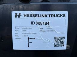 Mercedes-Benz Atego 1218 BOX/BDF Full-Air Dhollandia 2000KG N...