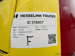 Mercedes-Benz Actros 1840 4X2 720.260KM