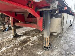 Närko S3 box semi-trailer with refrigeration/freezer uni