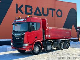 Scania R 500 8x4 RETARDER / FULL STEEL / BOX L=5550 mm