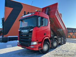 Scania R 500 8x4 RETARDER / FULL STEEL / BOX L=5550 mm