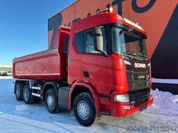 Scania R 500 8x4 RETARDER / FULL STEEL / BOX L=5550 mm