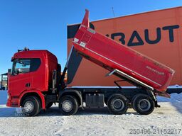 Scania R 500 8x4 RETARDER / FULL STEEL / BOX L=5550 mm