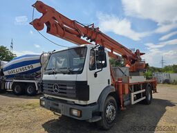Mercedes-Benz 1820 Mit Dachdecker Kran