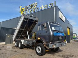 Mercedes-Benz SK 2228 + V8 + 6x4 + manual + 3 SIDE TIPPER