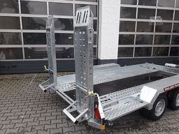 Brian James Trailers Digger Plant 370cm extralang 2770kg Nutzlast