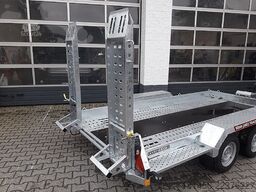 Brian James Trailers Digger Plant 370cm extralang 2770kg Nutzlast