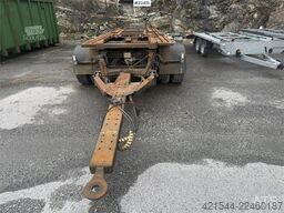 Kaupe 3 akslet hook trailer with tipper for sale as a re