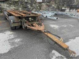 Kaupe 3 akslet hook trailer with tipper for sale as a re