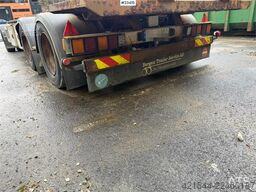 Kaupe 3 akslet hook trailer with tipper for sale as a re