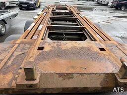 Kaupe 3 akslet hook trailer with tipper for sale as a re