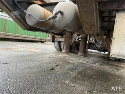 Kaupe 3 akslet hook trailer with tipper for sale as a re