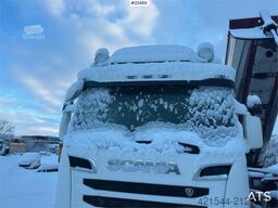 Scania R580 asphalt truck 6x4 w/ guillotine hatch and alm