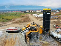 FABO mobile concrete mixing plants 100 m³/h Mobile Concrete Mixing Plant