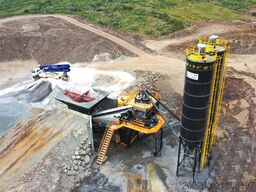 FABO mobile concrete mixing plants 100 m³/h Mobile Concrete Mixing Plant