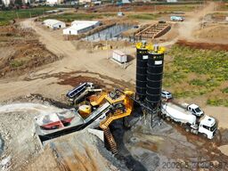 FABO mobile concrete mixing plants 100 m³/h Mobile Concrete Mixing Plant