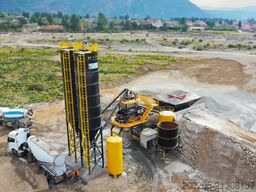 FABO mobile concrete mixing plants 100 m³/h Mobile Concrete Mixing Plant