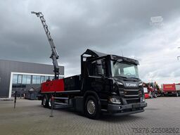 Scania P370 XT 6x2 HMF 3220-K6+Fly jib FJ600-K3 Euro 6D