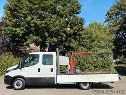 ISUZU Daily 35S12 Doppelkabine Pritsche Ahk+Kran 3,5t