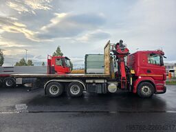 SCANIA R500 V8 6x4 Abrollkipper Palfinger M12Z