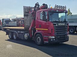 SCANIA R500 V8 6x4 Abrollkipper Palfinger M12Z
