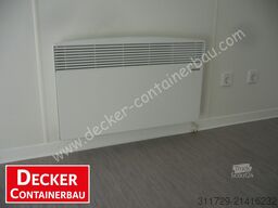 Decker Containerbau Bürocontainer 20ft, auf ABR, sofort