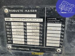Kaiser benne transport ferrail