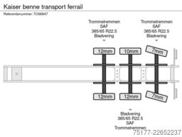 Kaiser benne transport ferrail