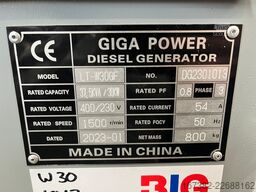 Giga power LT-W30GF 37.5 kVA silent generator
